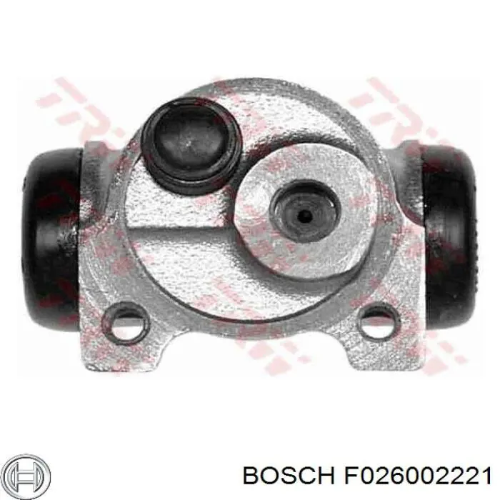 F026002221 Bosch циліндр гальмівний колісний/робітник, задній