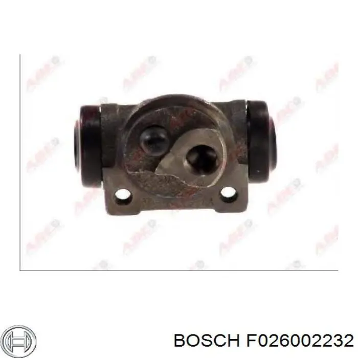 F026002232 Bosch циліндр гальмівний колісний/робітник, задній