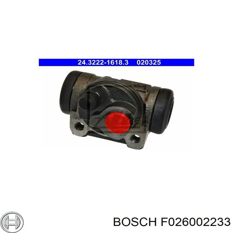 Робочий циліндр Bosch F026002233