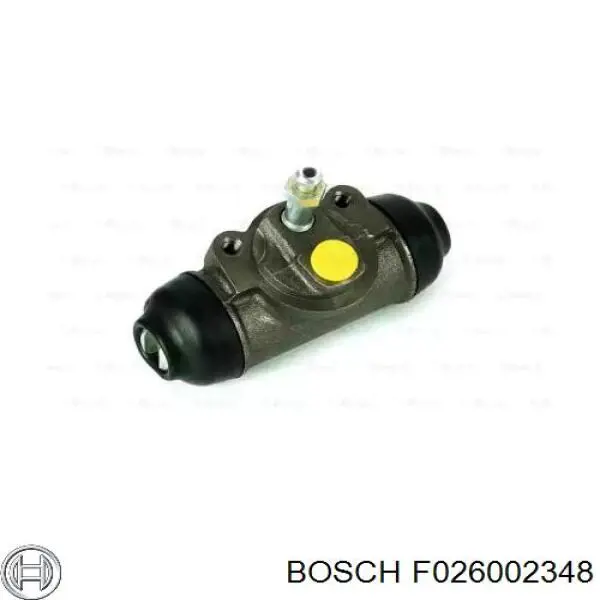 Циліндр гальмівний колісний/робітник, задній F026002348 Bosch