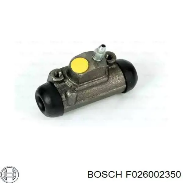Циліндр гальмівний колісний/робітник, задній F026002350 Bosch