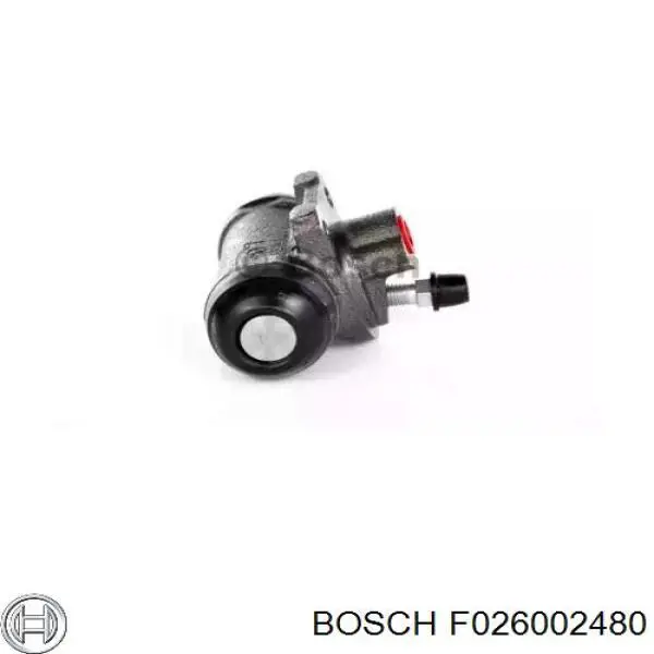 Циліндр гальмівний колісний/робітник, задній F026002480 Bosch