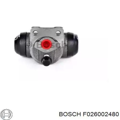 Циліндр гальмівний колісний/робітник, задній F026002480 Bosch