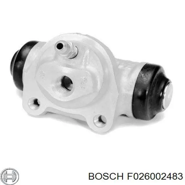 Циліндр гальмівний колісний/робітник, задній F026002483 Bosch