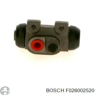 Циліндр гальмівний колісний/робітник, задній F026002520 Bosch