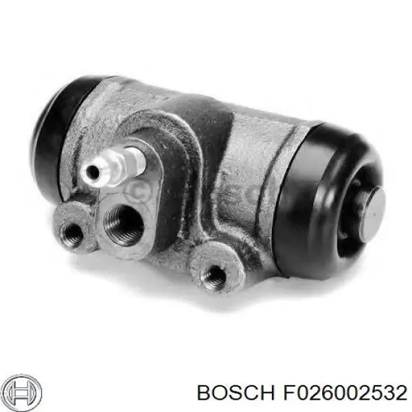 Циліндр гальмівний колісний/робітник, задній Bosch F026002532 ціна, від 9.28 USD