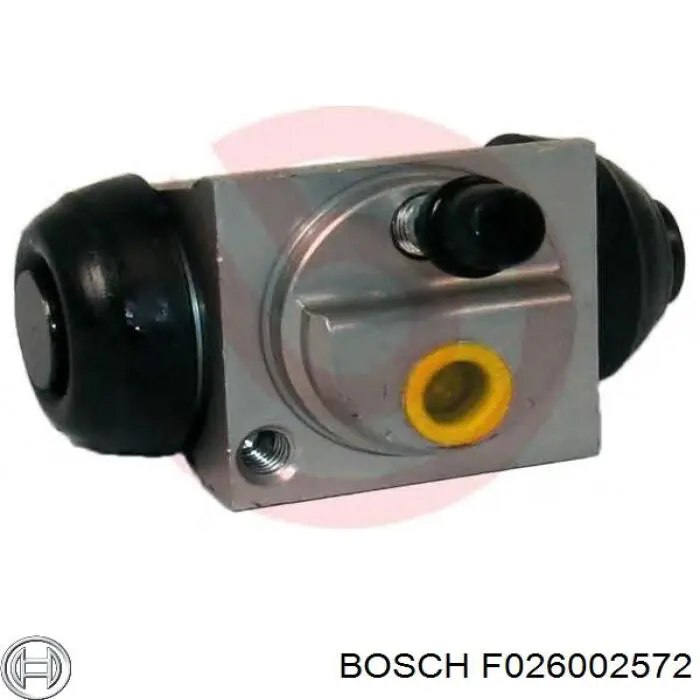 Циліндр гальмівний колісний/робітник, задній F026002572 Bosch