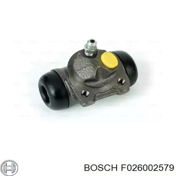 Циліндр гальмівний колісний/робітник, задній F026002579 Bosch
