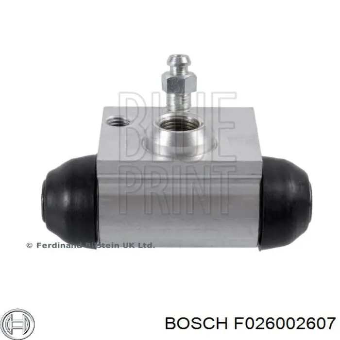 Циліндр гальмівний колісний/робітник, задній F026002607 Bosch