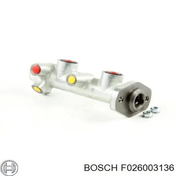 Купити F026003136 Bosch Головний гальмівний циліндр