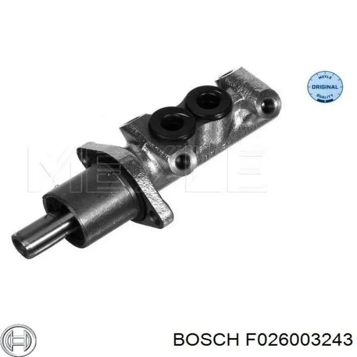 F026003243 Bosch Циліндр гальмівний, головний