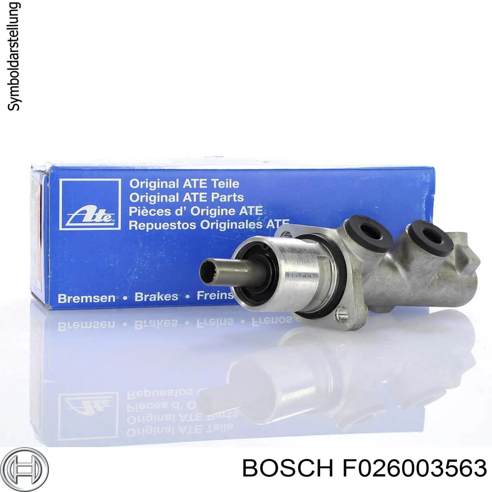 Циліндр головний гальма (Гідротормоз) Bosch F026003563 ціна, від 34.13 USD