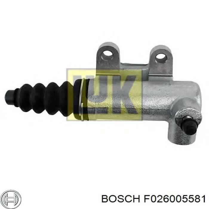 Робочий циліндр зчеплення F026005581 Bosch