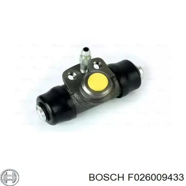 F026009433 Bosch циліндр гальмівний колісний/робітник, задній