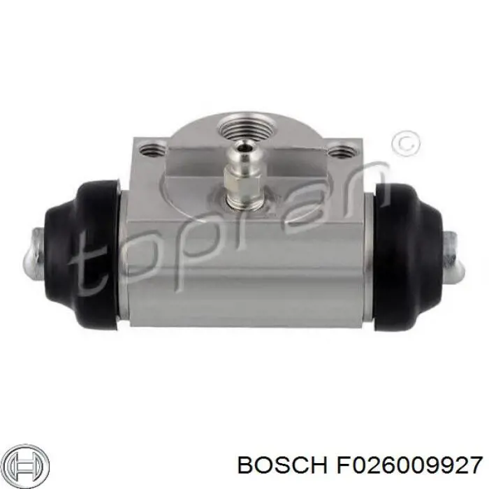 Купити F026009927 Bosch Циліндр гальмівний колісний/робітник, задній