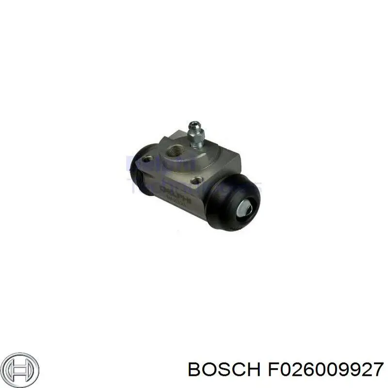 Циліндр гальмівний колісний/робочий, задній Bosch F026009927 ціна, від 12.37 USD