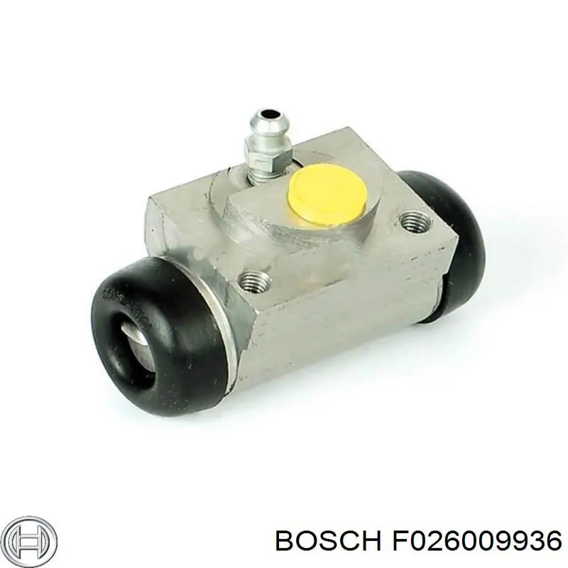 Циліндр гальмівний колісний/робітник, задній F026009936 Bosch