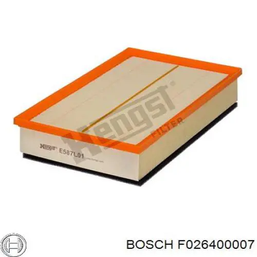 Фільтр повітряний Bosch F026400007