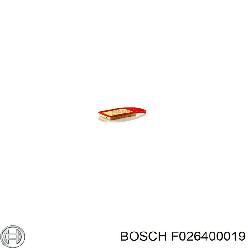 Фільтр повітряний Bosch F026400019