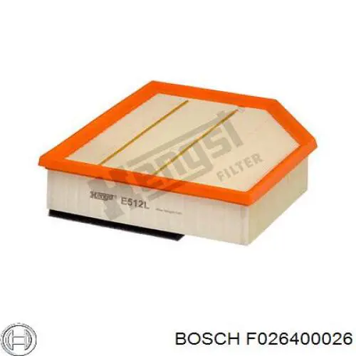 Повітряний фільтр F026400026 Bosch