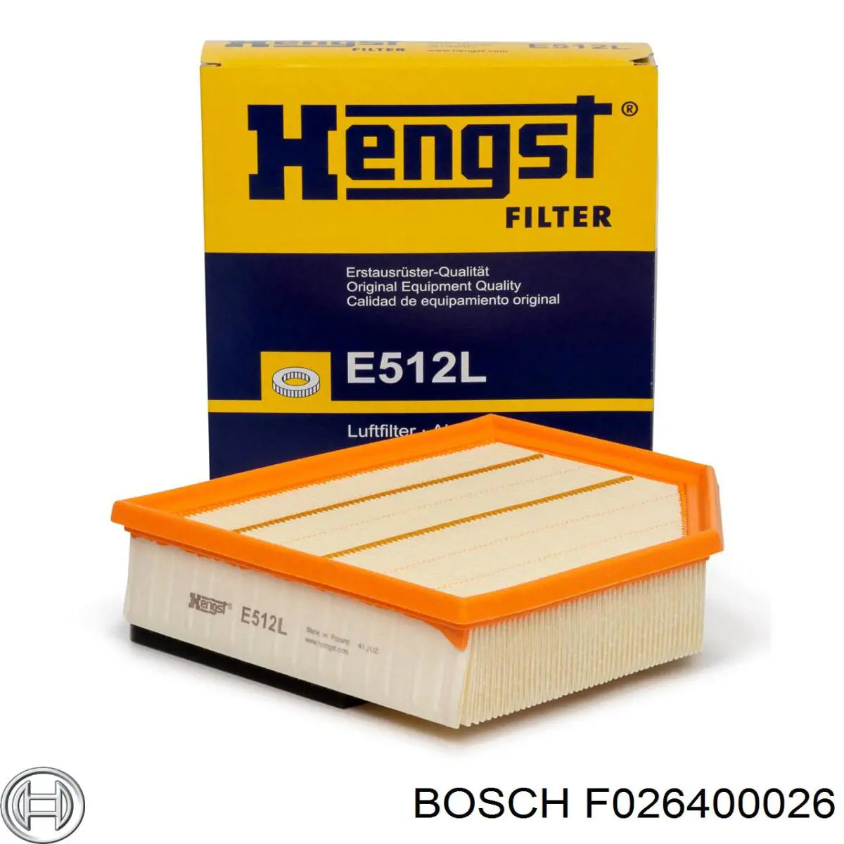 Купити F026400026 Bosch Автомобільний фільтр повітря
