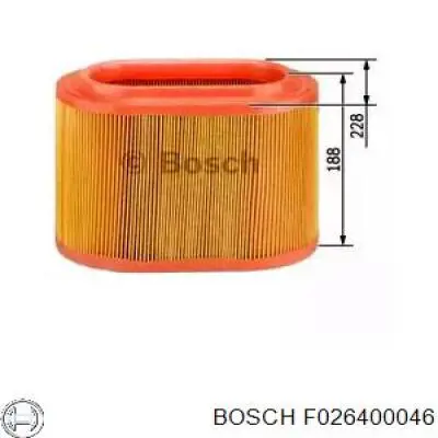 F026400046 Bosch фільтр повітряний