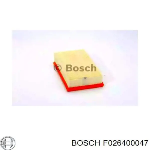 F026400047 Bosch Повітряний фільтр двигуна