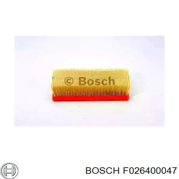 Елемент повітряного фільтра Bosch F026400047 ціна, від 9.86 USD
