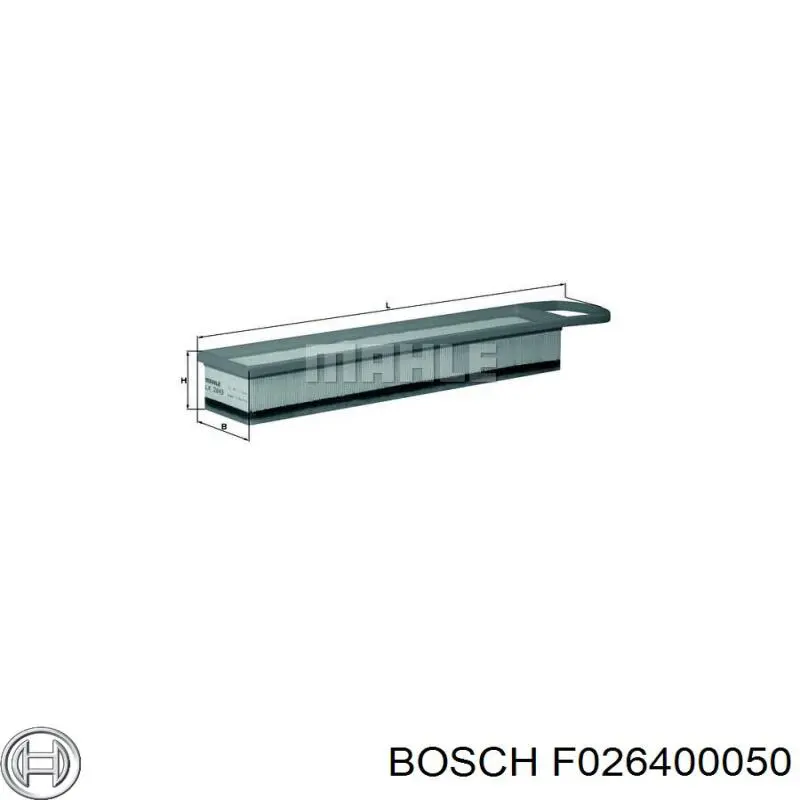 F026400050 Bosch Повітряний фільтр двигуна