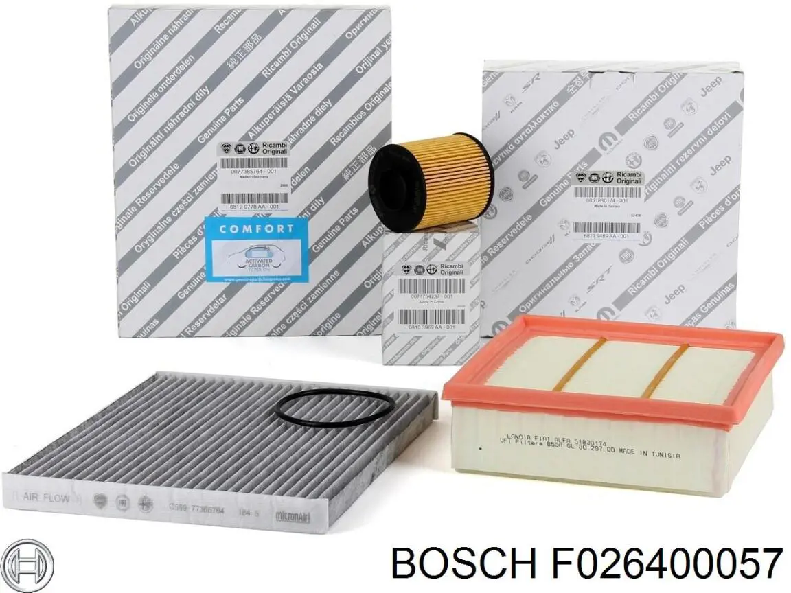 F026400057 Bosch фільтр повітряний