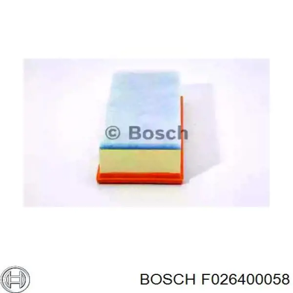 F026400058 Bosch фільтр повітряний