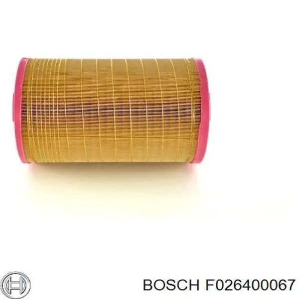 Фільтр повітряний Bosch F026400067