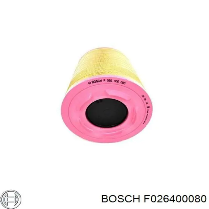 Повітряний фільтр F026400080 Bosch