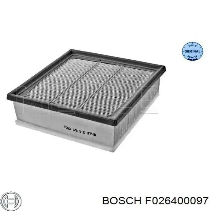 Фільтр повітряний Bosch F026400097