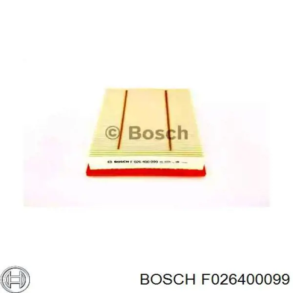 Елемент повітряного фільтра Bosch F026400099 ціна, від 12.92 USD