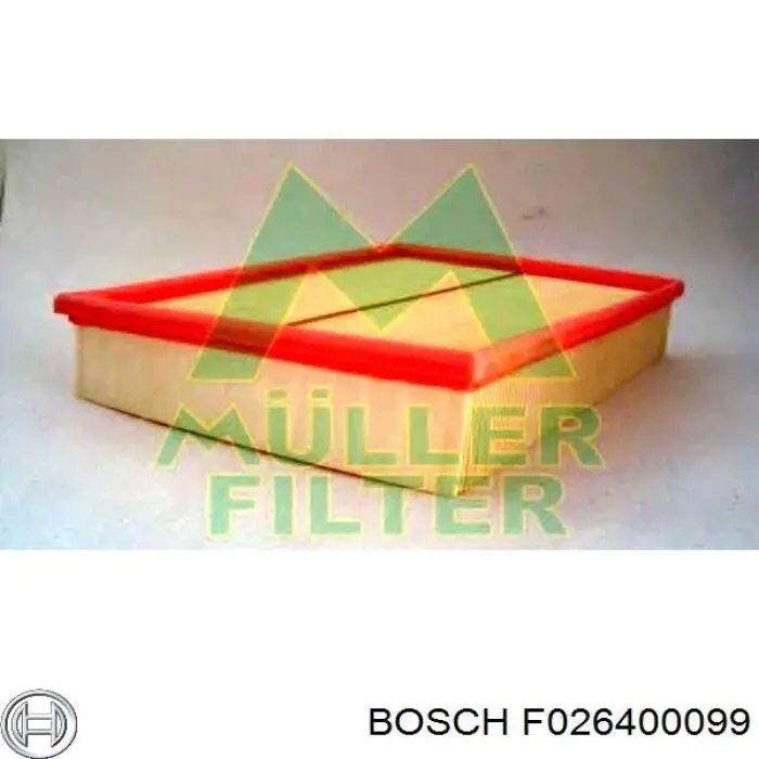 F026400099 Bosch Повітряний фільтр двигуна