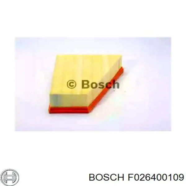 Повітряний фільтр F026400109 Bosch