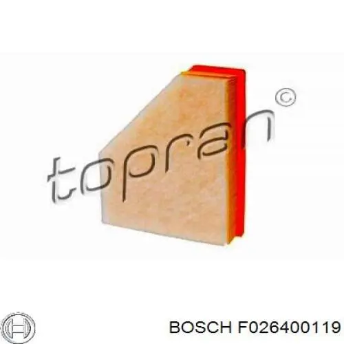 Фільтр повітряний Bosch F026400119