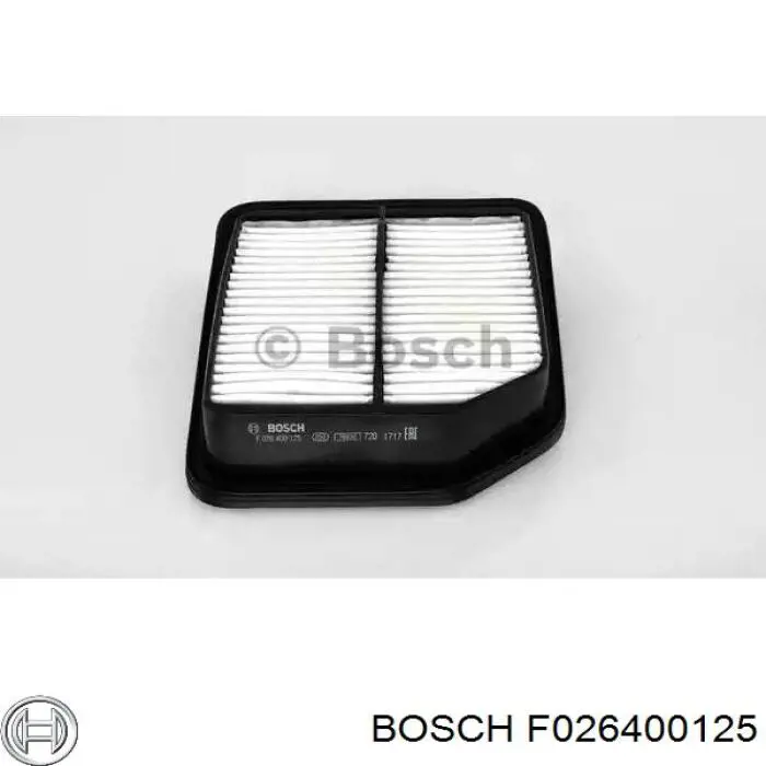 Повітряний фільтр F026400125 Bosch
