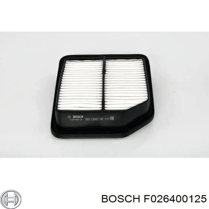 Фільтр повітряний Bosch F026400125