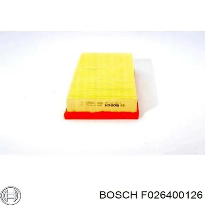 Елемент повітряного фільтра Bosch F026400126 ціна, від 7.59 USD