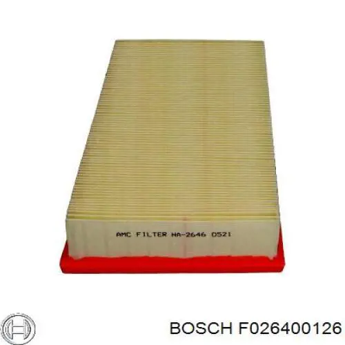 Повітряний фільтр F026400126 Bosch