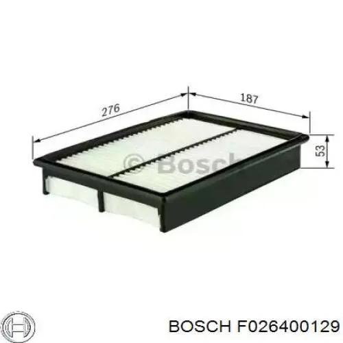 F026400129 Bosch фільтр повітряний