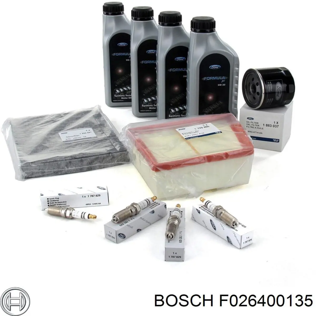 Купити F026400135 Bosch Автомобільний фільтр повітря