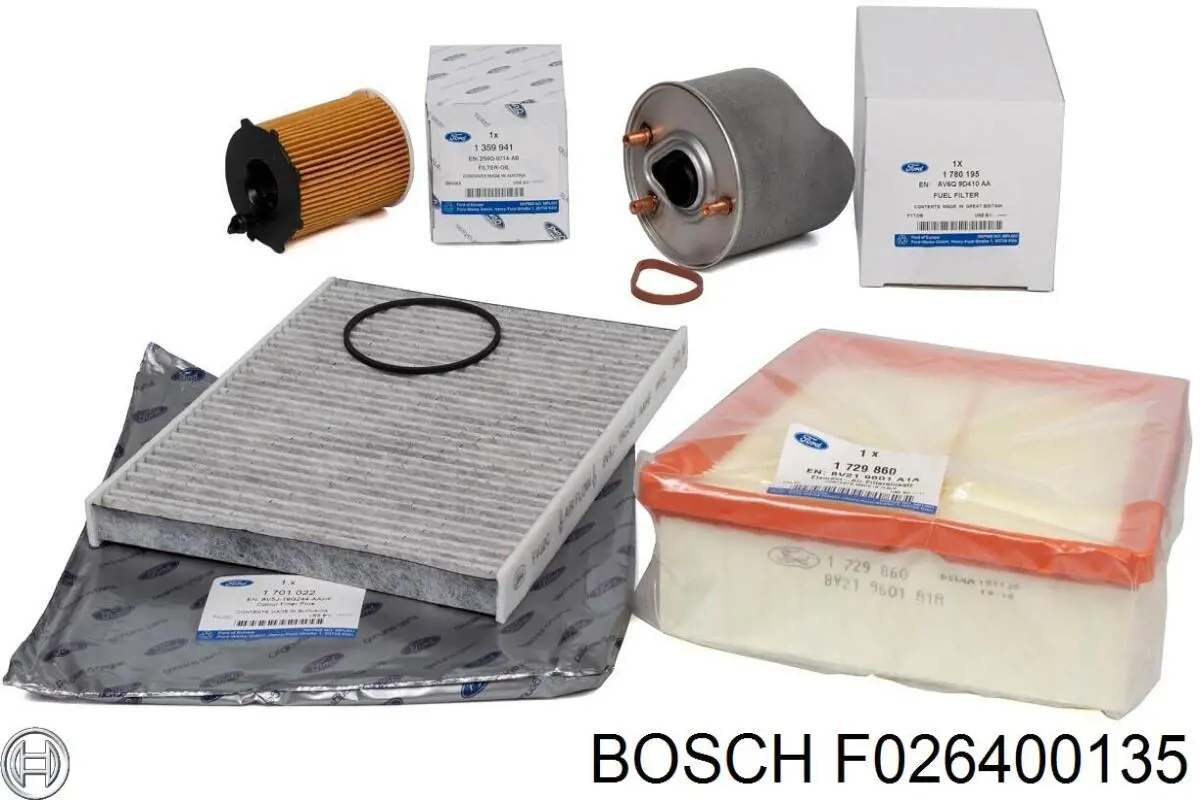 Повітряний фільтр F026400135 Bosch