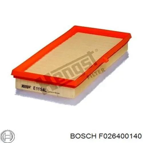 Фільтр повітряний Bosch F026400140