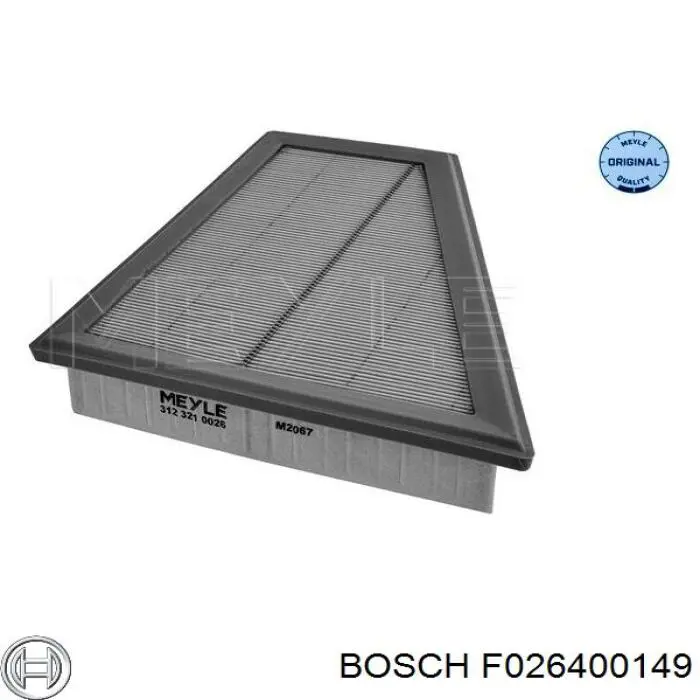 Фільтр повітряний Bosch F026400149