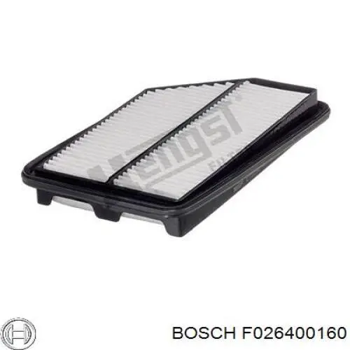 Елемент повітряного фільтра Bosch F026400160 ціна, від 11.15 USD