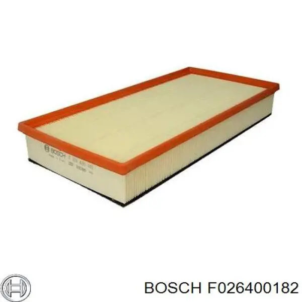 F026400182 Bosch фільтр повітряний