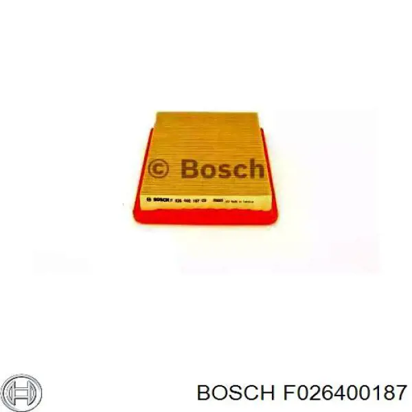 Повітряний фільтр F026400187 Bosch